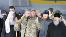 Exchange of captives: who save people and who flash before cameras