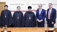 UOC Hierarch meets with the Kingdom of Netherlands' Ambassador on religion