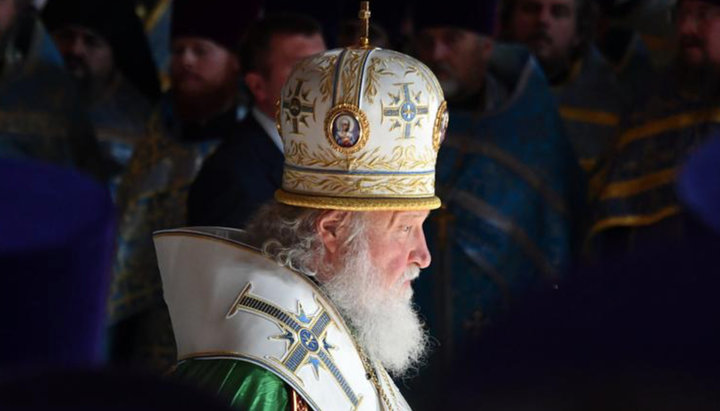 Primate of the Russian Orthodox Church Patriarch Kirill. Photo: .dw.com