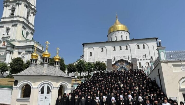 The Congress of monastics at the Pochaiv Lavra. Photo: Archpriest Nikolai Danilevich