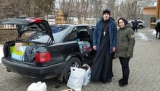 UOC priests of Kharkiv deliver food and support people in shelters