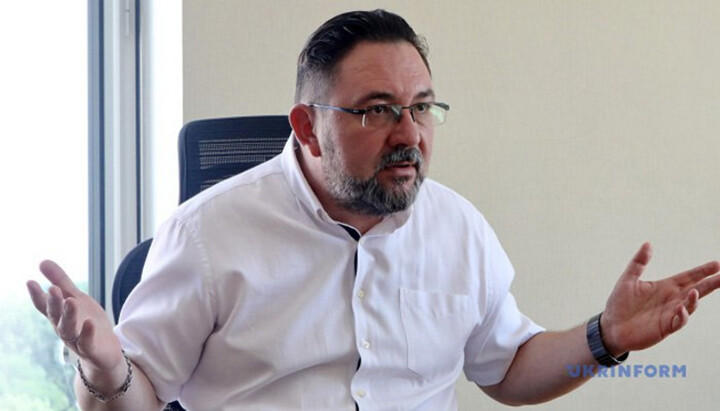 Chairman of the Parliamentary Committee on Humanitarian and Information Policy Mykyta Poturayev. Photo: Ukrinform