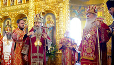 Met. Onuphry after service with OCA Primate: We prayed for peace in Ukraine