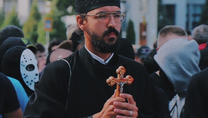 OCU cleric Yaroslav Yasenets. Photo: Yaroslav Yasenets' Facebook 