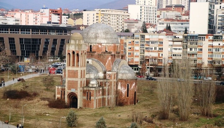 Црква Христа Спаса у Приштини. Фото: Коссев