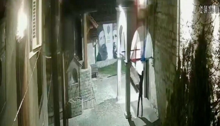 Снимак с камере. Фото: Епархија рашко-призренска