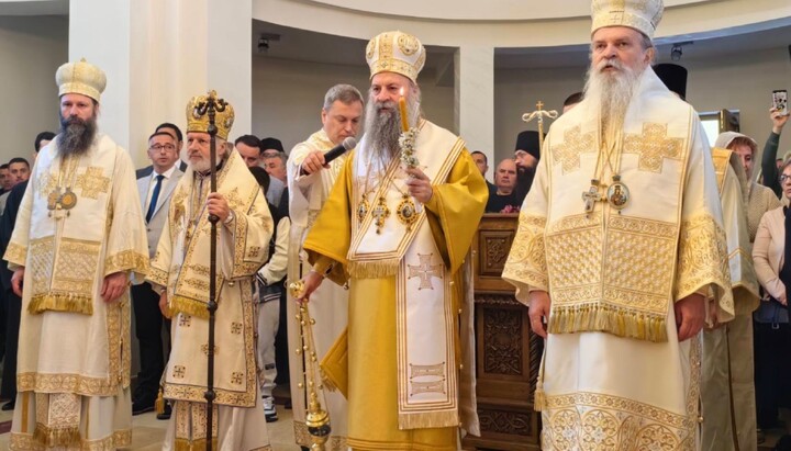 Патријарх Порфирије: Свети Сава је наш народ увео у тајну Крста и Васкрсења Христовог!