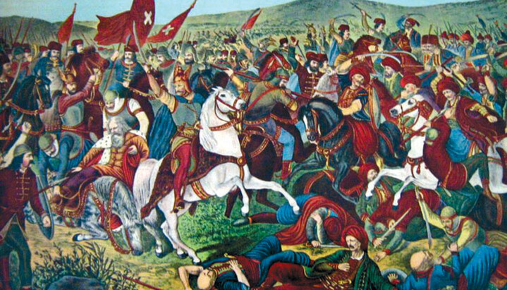 Косовски бој на Видовдан 1389.