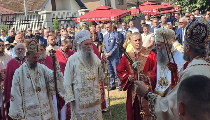 Митрополит Фотије присуствовао обележавању годишњице страдања Срба у Подрињу