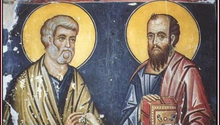 Свети апостоли Петар и Павле. Фото: слободни извори