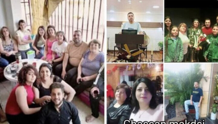 Пастор Межер и његова породица. Фото: syriacpress.com