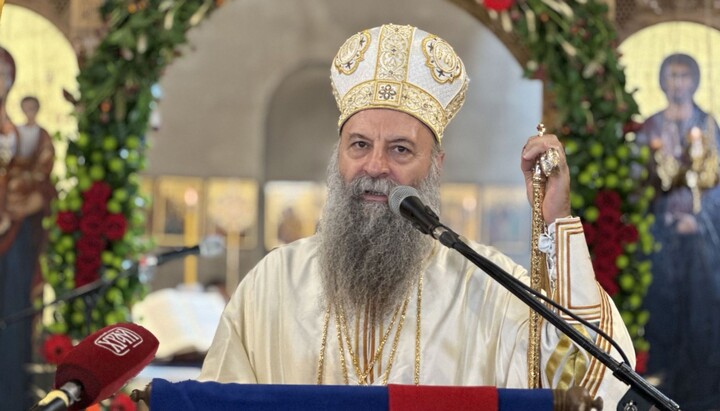 Патријарх Порфирије: Све што је добро и ваљано мора бити од Бога 