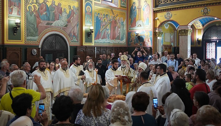 Прослављена слава Саборног храма Преображења Господњег у Загребу