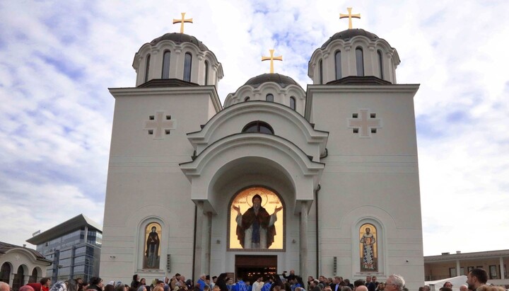 Храм Св. Симеона Мироточивог на Новом Београду. Фото: СПЦ