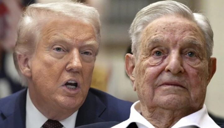 Доналд Трамп и Џорџ Сорош. Фото: Танјуг/АП