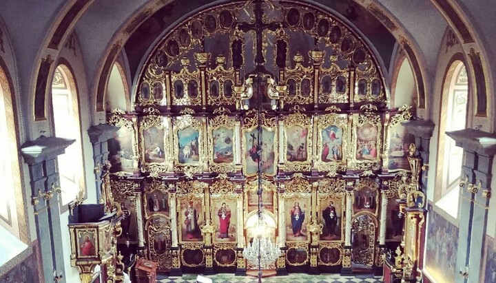 Иконостас Богородичине цркве у Земуну. Фото: Инстаграм Богородичине цркве