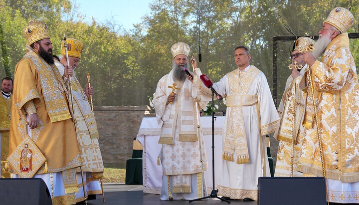 Патријарх Порфирије говорио о закону Божијем