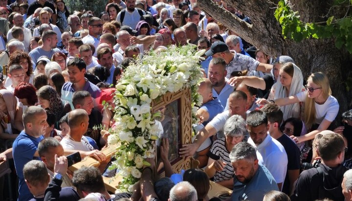 Манастир Тумане на Малу Госпојину 2025. Фото: Манастир Тумане/ТВ Храм