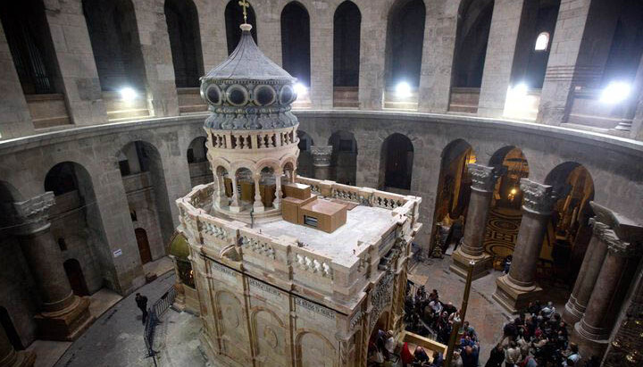 Капела Гроба Господњег у храму Васкрсења Господњег у Јерусалиму. Фото: Православна Србија