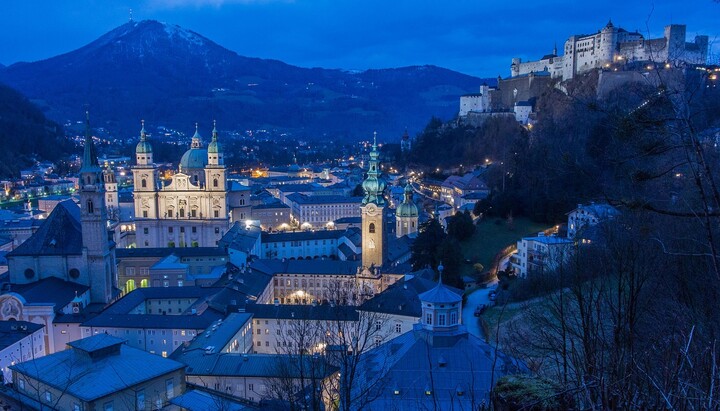 Панорама Салцбурга. Фото: werdepate