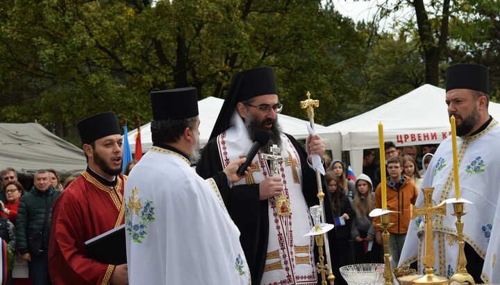 Помен руским добровољцима. Фото: Епархија нишка.