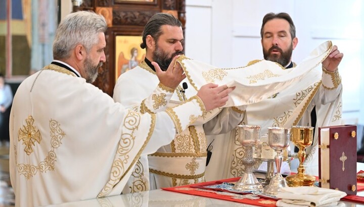 Литургија у Бару. Фото: Митрополија црногорско-приморска.