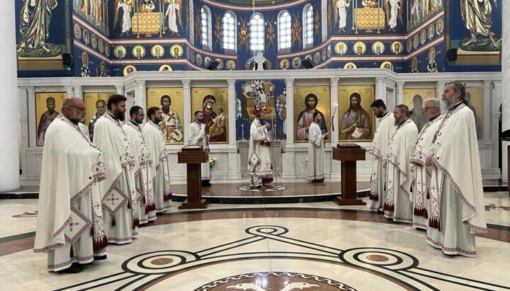 Литургија у Краљеву. Фото: Митрополија црногорско-приморска.