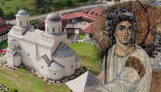 Митрополит Атанасије обишао радове у Милешеви