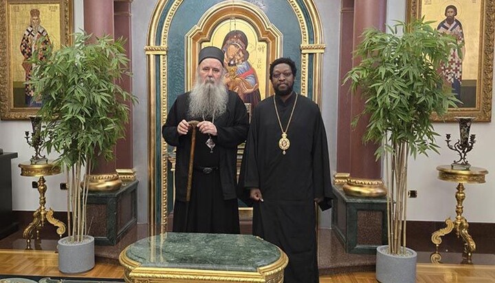 Посета Епископа из Уганде. Фото: Епархија зворничко-тузланска. 