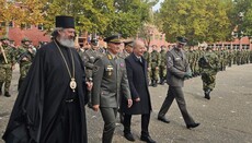 Епископ Исихије посетио заклетву припадника 72. бригаде за специјалне операције