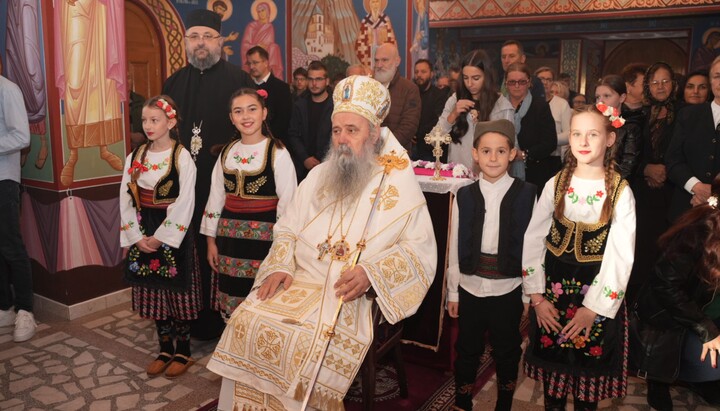 Митрополит Фотије у Поточарима. Фото: СПЦ