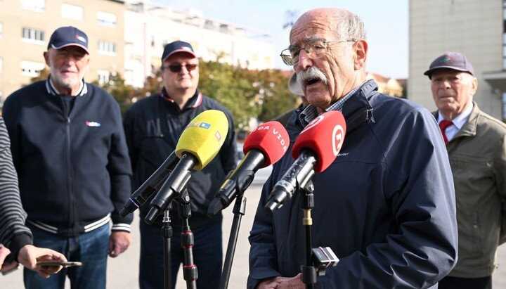 Зоран Пусић, председник Антифашистичке лиге Хрватске. Фото: PIXSELL