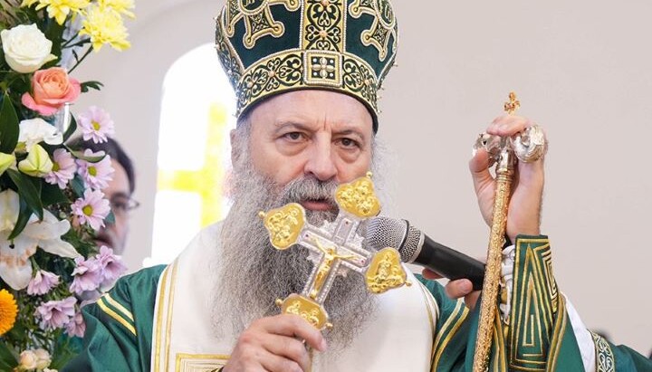 Патријарх Порфирије беседи. Фото: СПЦ