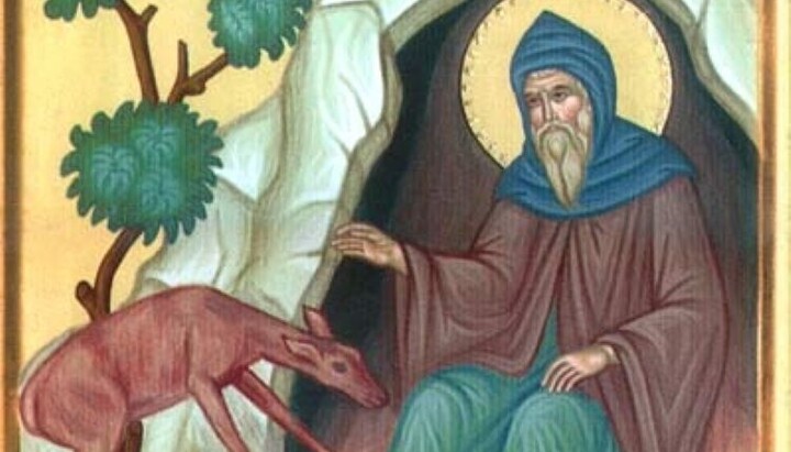 Свети Прохор Пчињски и срна. Фото: слободни извори