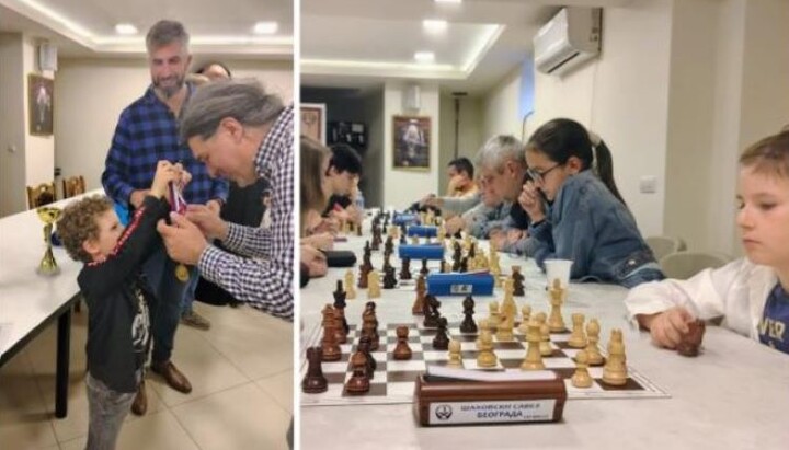  Шаховски турнир у храму Св. Пантелејмона у Миријеву. Фото: Слово љубве