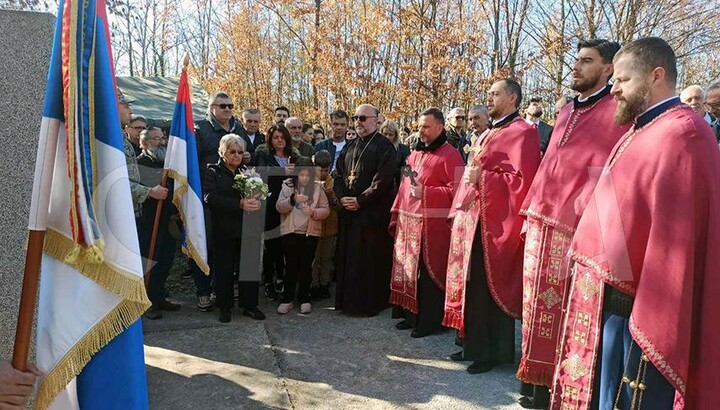 Парастос мученички настрадалим војницима Војске Републике Српске. Фото: Срна