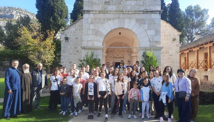 Излет. Фото: Митрополија црногорско-приморска.