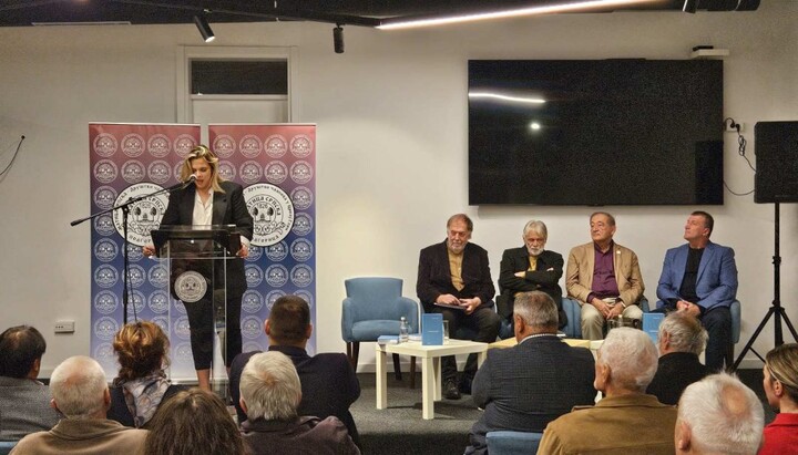 Промоција књиге. Фото: Митрополија црногорско-приморска. 