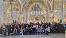 Полазници Призренске духовне школе посетили храм Светог Саве