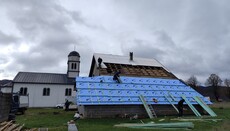 Обновљен кров на парохијском дому у Грачацу 