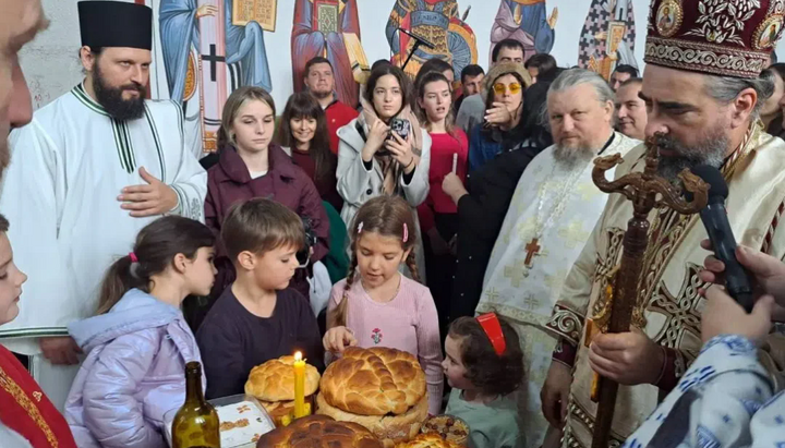 Слава у Никшићу. Фото: Митрополија црногорско-приморска.
