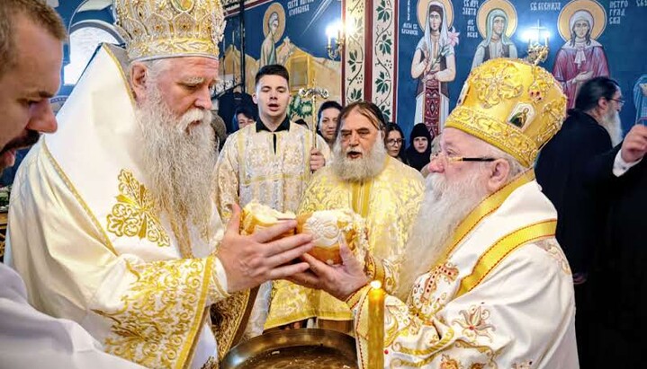 Имендан Митрополита Хрозостома. Фото: СПЦ