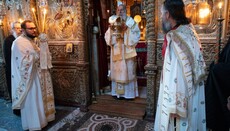 Епископ хвостански Алексеј богослужио у Хиландару