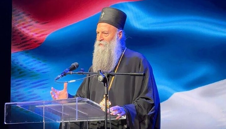 Патријарх Порфирије беседи. Фото: СПЦ