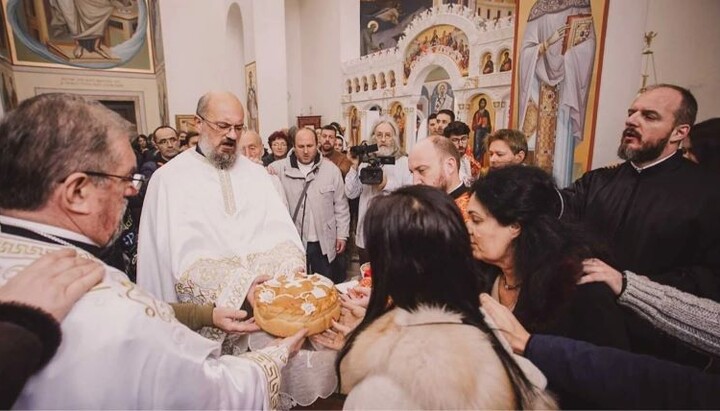 Храмовна слава у храму Светог апостола Матеја. Фото: инстаграм налог храма